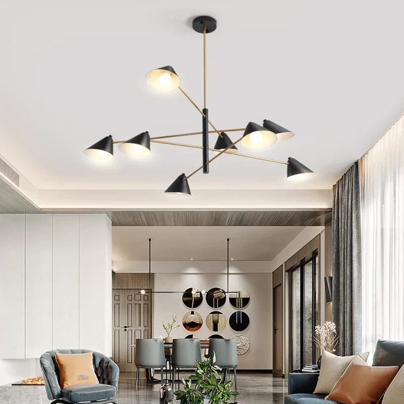 Asteri Dining Room Pendant Light In Scandinavian Modern Style