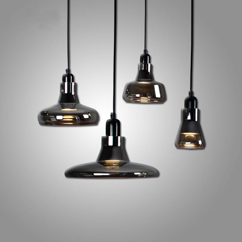 LumiNova Pendelleuchten mit Glas für zeitgemäße Loft-Wohnzimmer