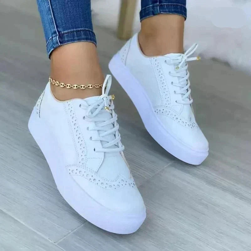 Emilie trendy ortopædiske sneakers — støttende sko med polstring