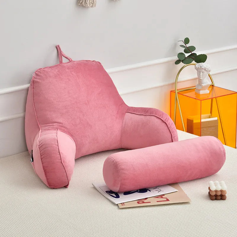 Cuscino ergonomico da lettura — braccioli, poggiatesta, supporto lombare