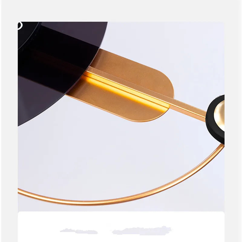 Double-Layer Ring Wall Clock — Modern Hanging Timepiece