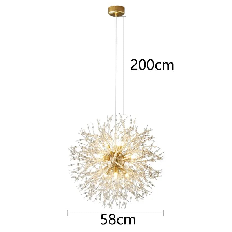 LumaNest Warm Glow LED Pendant Light For Living Room, Dining, And Bedroom