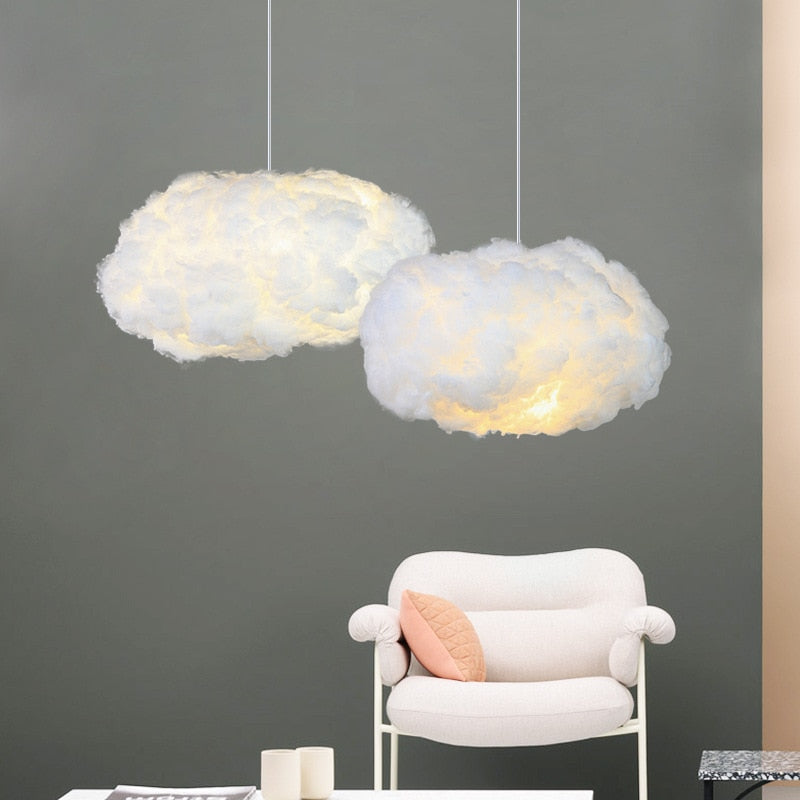 Cloud Lighting Lamp — měkké rozptýlené světlo, design ve tvaru oblaku