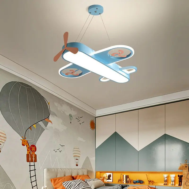 AeroLite Junior Flugzeug-Deckenleuchte Dekor für Kinderzimmer