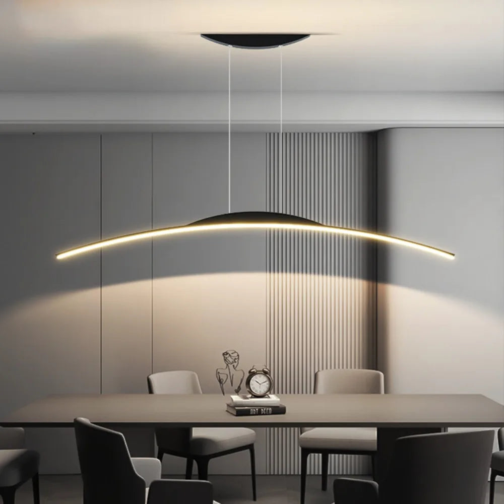 NovaLux elegante LED Pendelleuchte für Ess- und Wohnbereiche