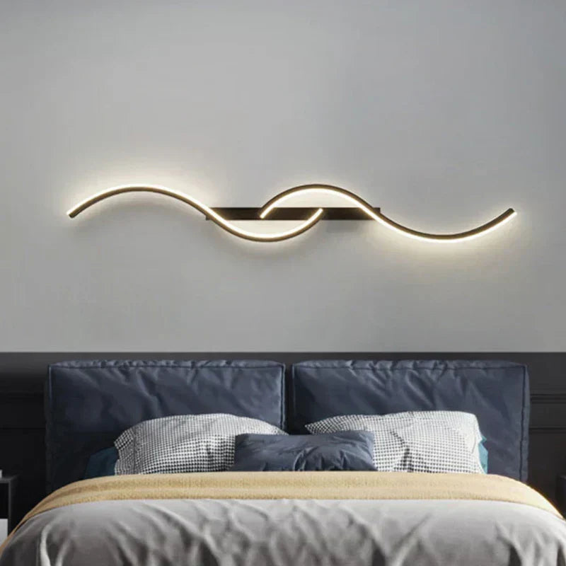 LumaCove Dæmpbar væglampe — LED-panel i silikone