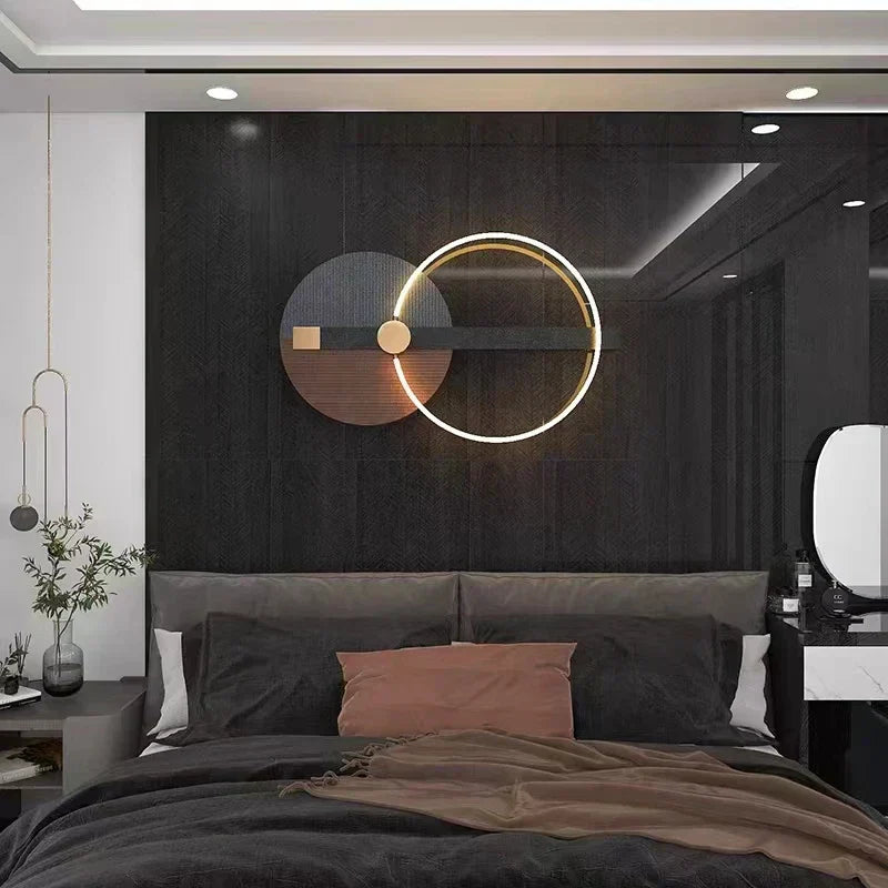 LumaRing Nordic Wall Light With Dimmable LED And Adjustable Tilt