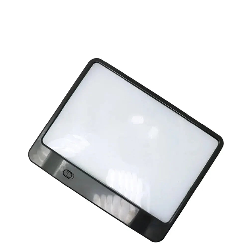 3-fache Ganzseiten-Leselupe mit integrierter LED-Beleuchtung
