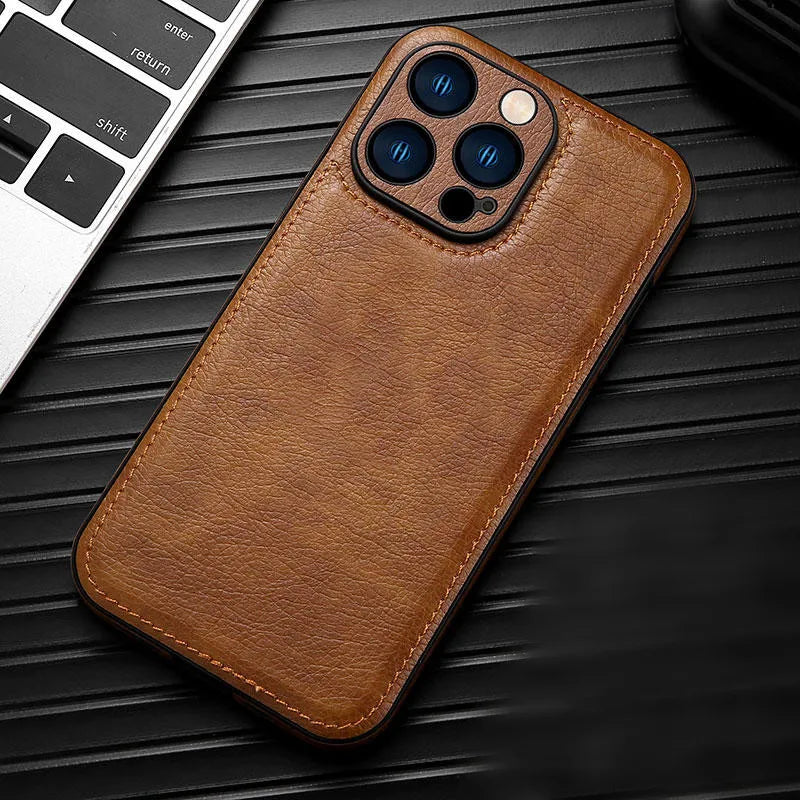 Kensington Leder-iPhone-Hülle - Stoßfester, sturzsicherer Schutz