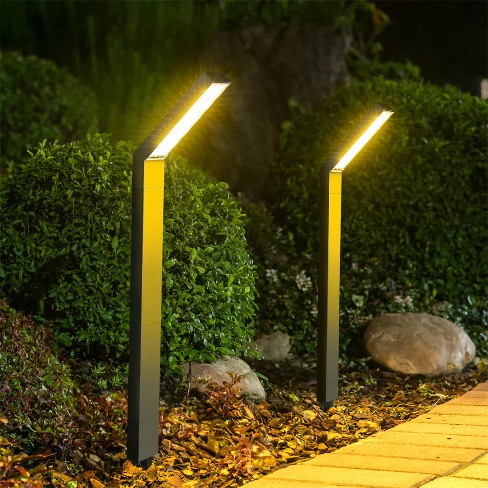 1/4 Pack Outdoor-Solarwegleuchten mit LED, wasserdichte Gartenlampen