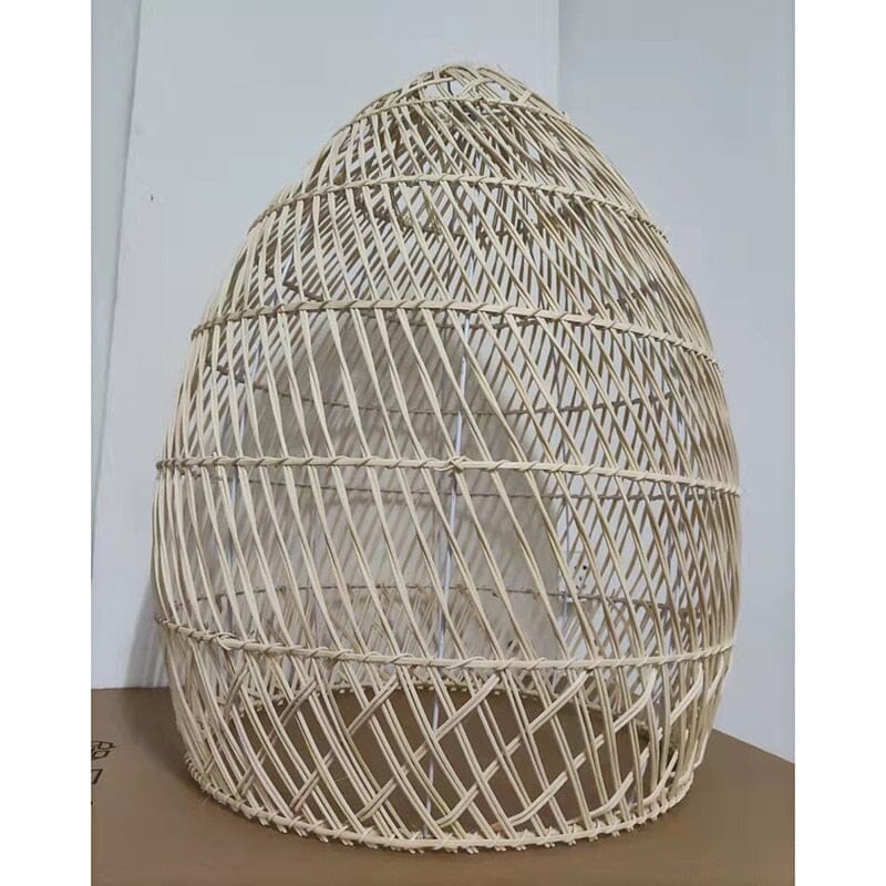 Zarela Rattan Pendant Lamp With LED Glow Adjustable Ceiling Light