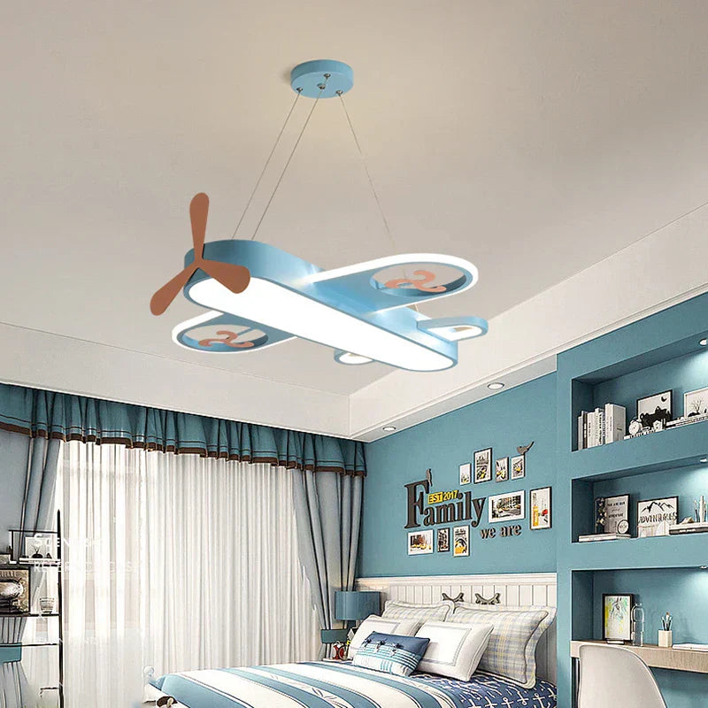 AeroLite Junior Flugzeug-Deckenleuchte Dekor für Kinderzimmer