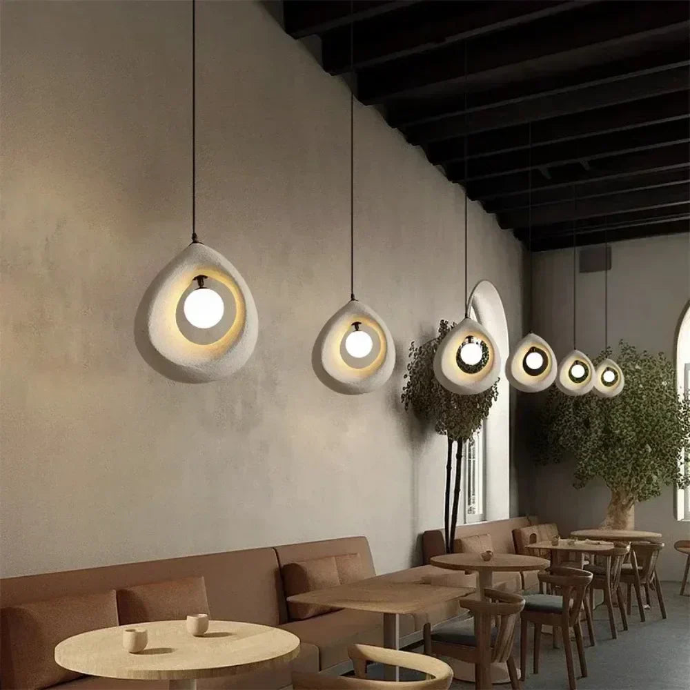 Arata Minimalist Pendant Light With Wabi Sabi Style For Homes