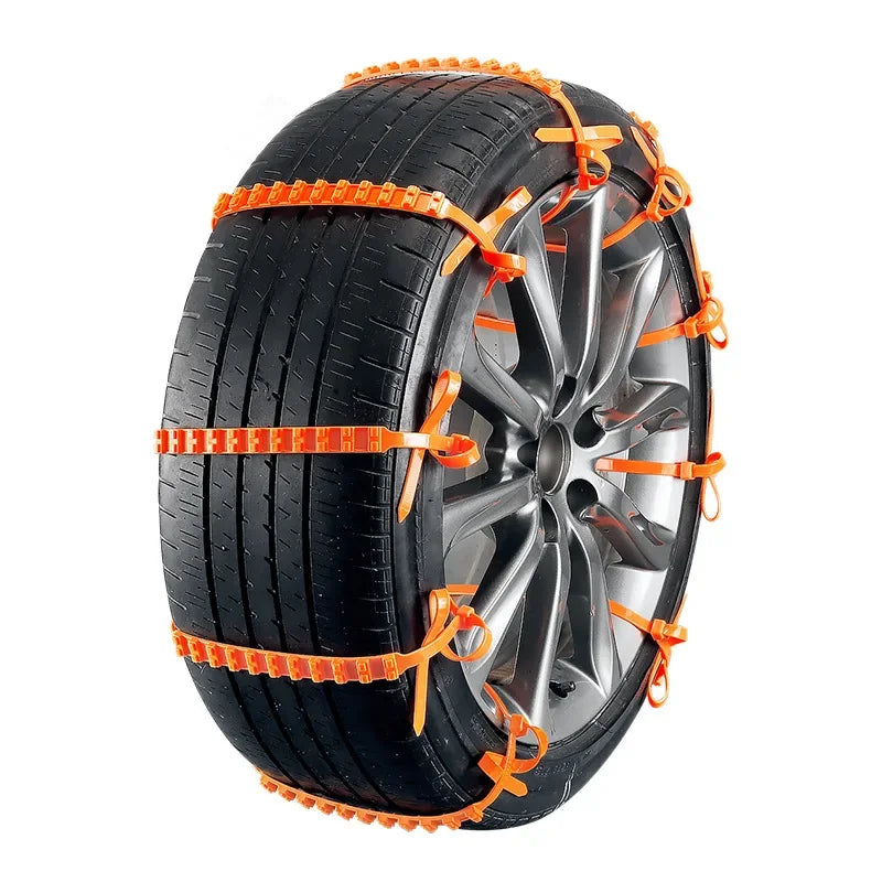 Anti-Skid Car Winter Chain — Tire Traction Aid for Snow & Ice