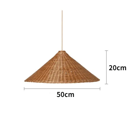 EverBamboo LED Hanging Pendant Light For Scandinavian Ceiling Decor