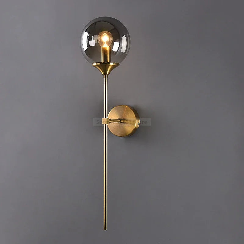 ScandiStyle Nordic LED-Wandleuchte — Leselampe mit langem Arm