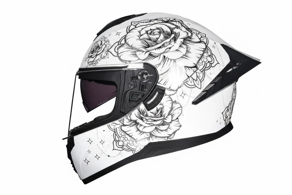 Capacete Integral LVS-701 — Sistema de Viseira Dupla, Proteção Térmica para o Inverno
