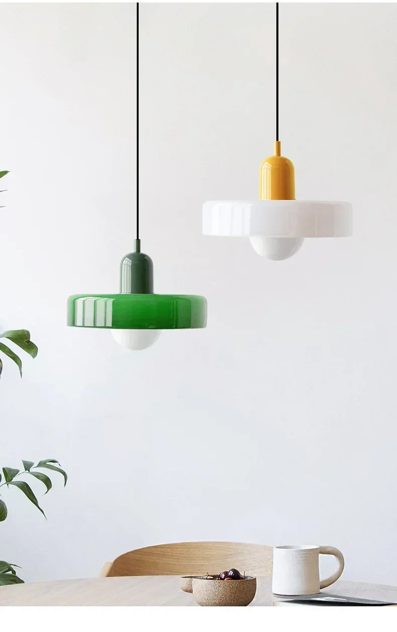 NordicGlass skandinavisk loftslampe - minimalistisk design