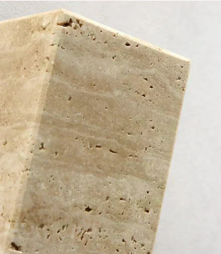 EmberStone Travertine Wall Light With LED For Living Rooms