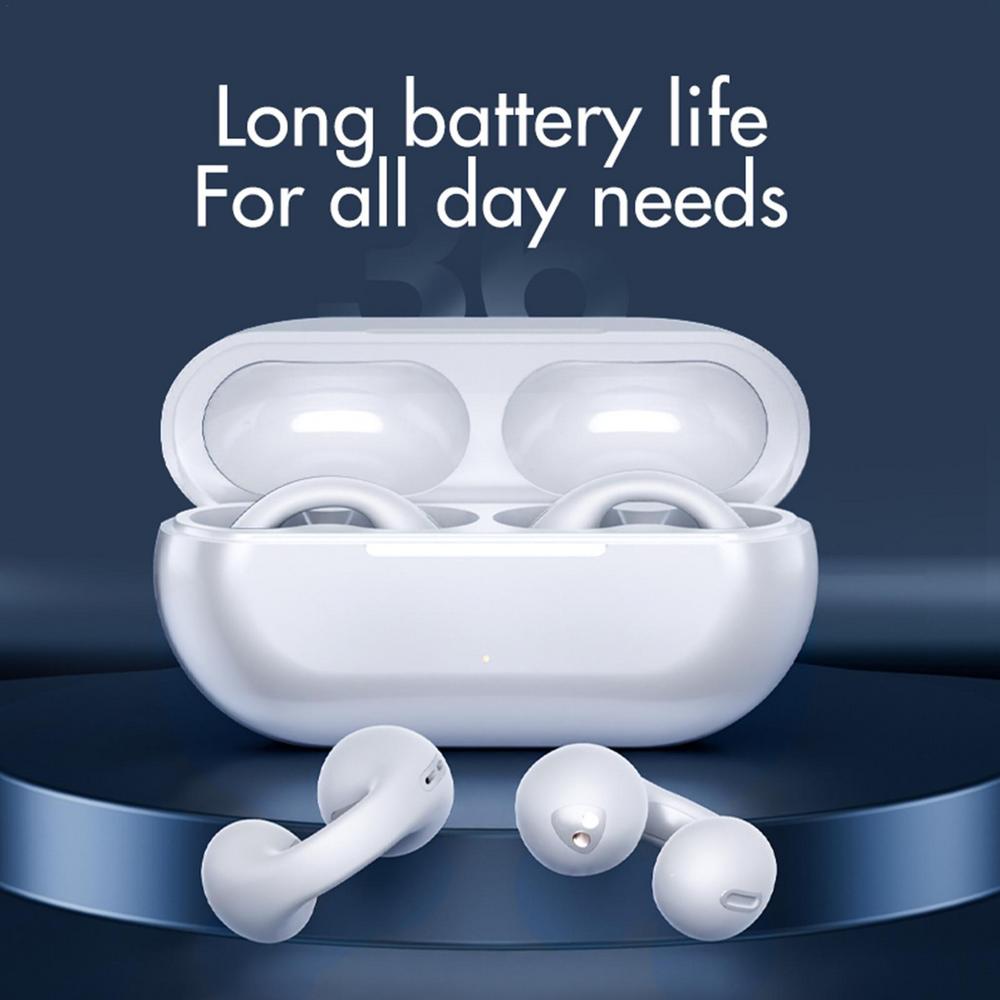 SoundMax Wireless Bone Conduction Earphones — Lightweight Design