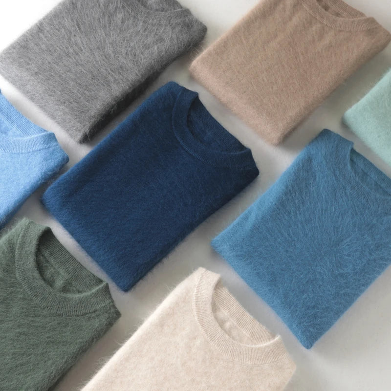 Ferry Japanese-Knit 100% Pure Cashmere Sweater, S-XXXL