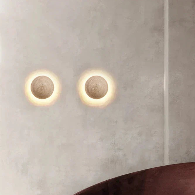 Asterra Cream Finish Wall Light — Minimalist Indoor Design