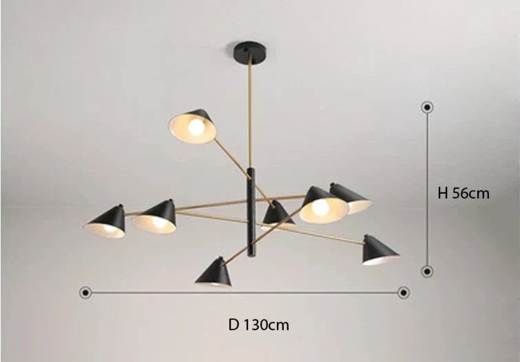Lumosell Nordic Style Pendant Light For Dining Room LED Fixture