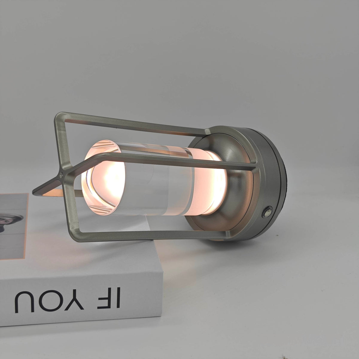 Rechargeable LED Crystal Table Lamp — Touch Control Night Light