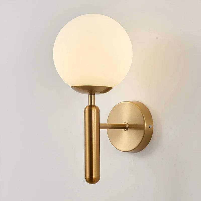 Modern vägglampa — energieffektiv, enkel att installera