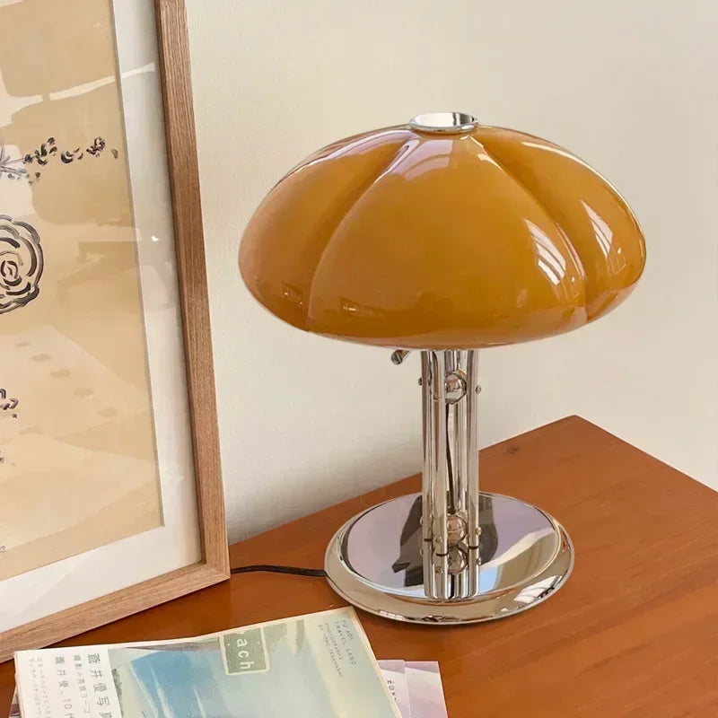 Veloria Pumpkin LED Night Lamp For The Bedside In Modern Medieval Style