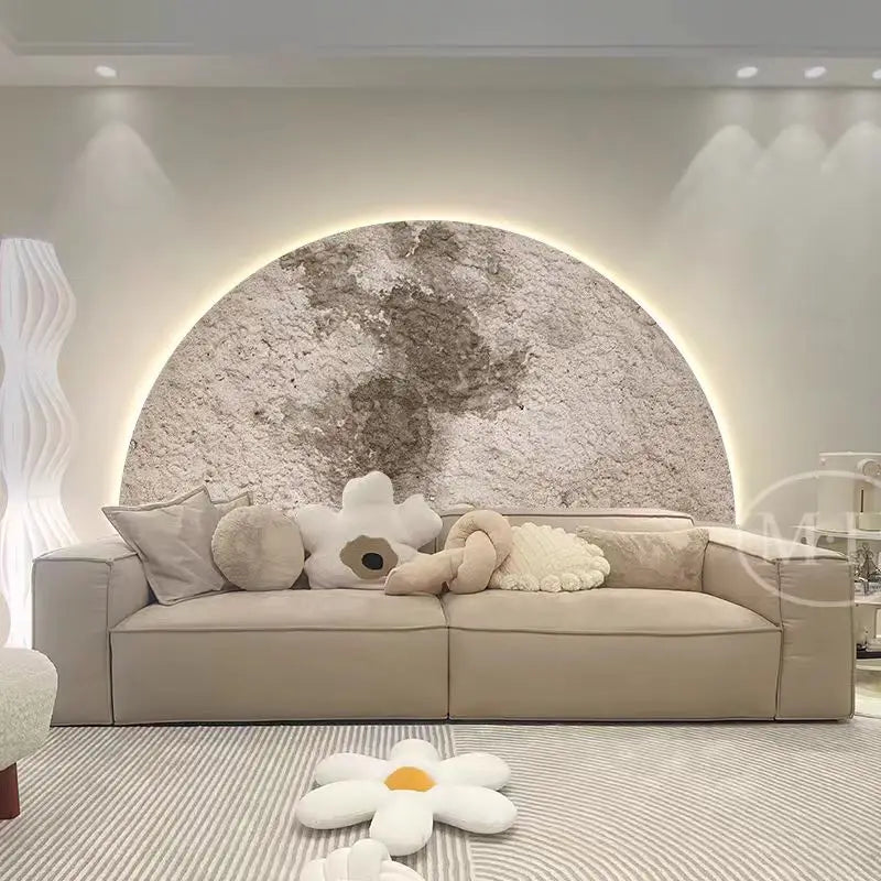 Minimalistisk halvmåneformet LED-væglampe – moderne væglampe
