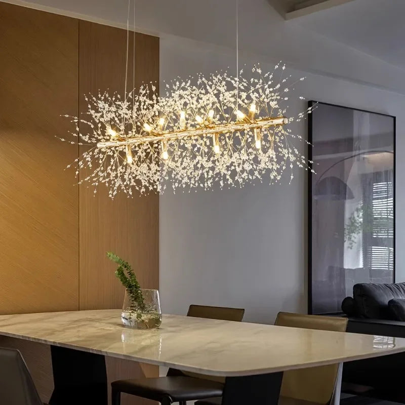 LumaNest Warm Glow LED Pendant Light For Living Room, Dining, And Bedroom