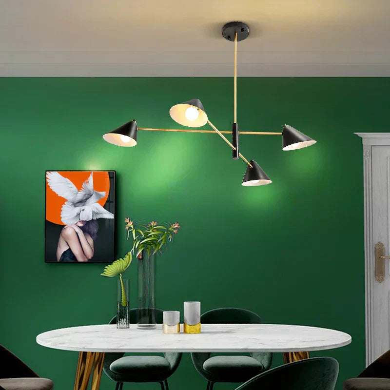 Asteri Dining Room Pendant Light In Scandinavian Modern Style