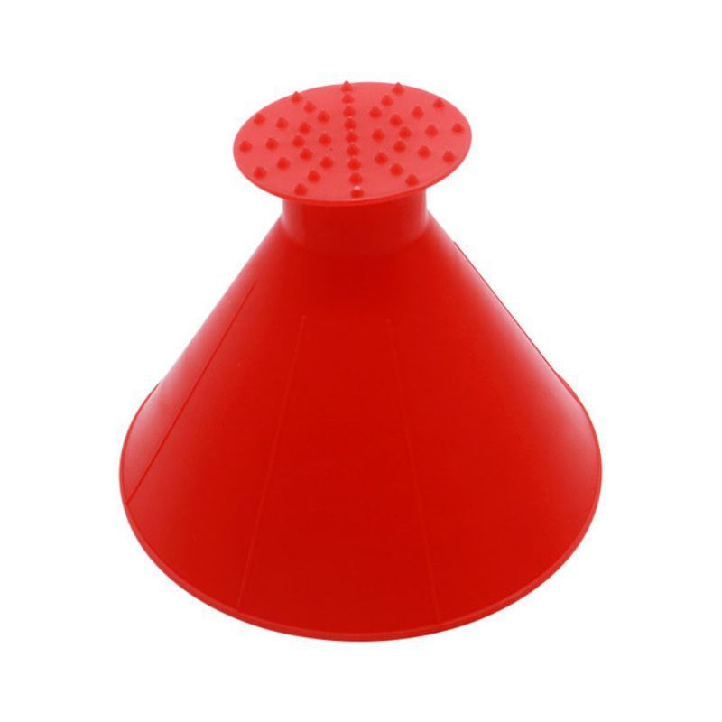 SnoCone autós jégkaparó — kúpos hátoldalú jégtörő