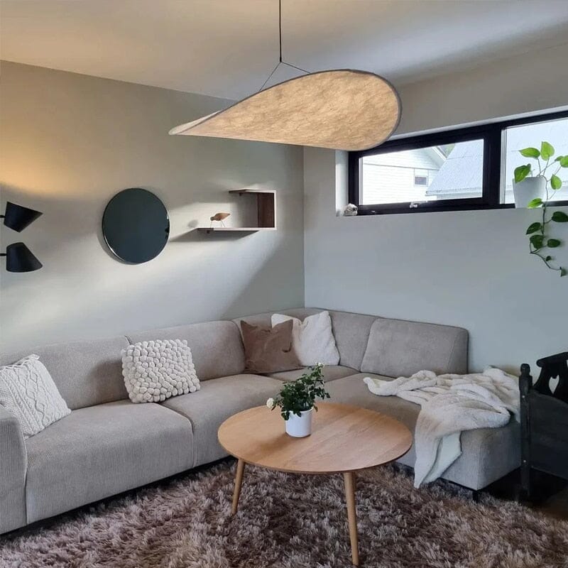 Vertigo Leaf Chandelier — Nordic LED Ambient Lighting