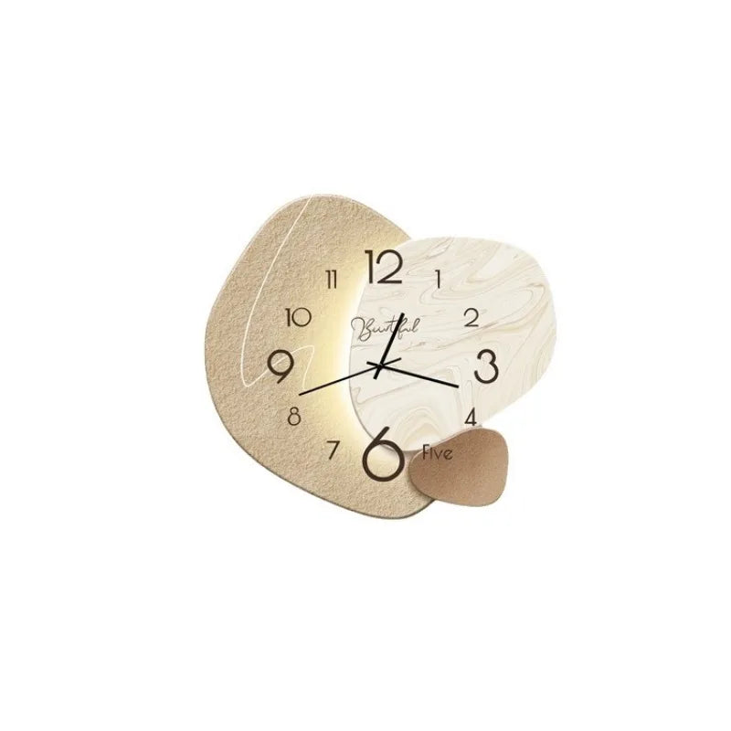 LuxuryClock Wanduhr — Stilvolle moderne Wohnraumdekoration