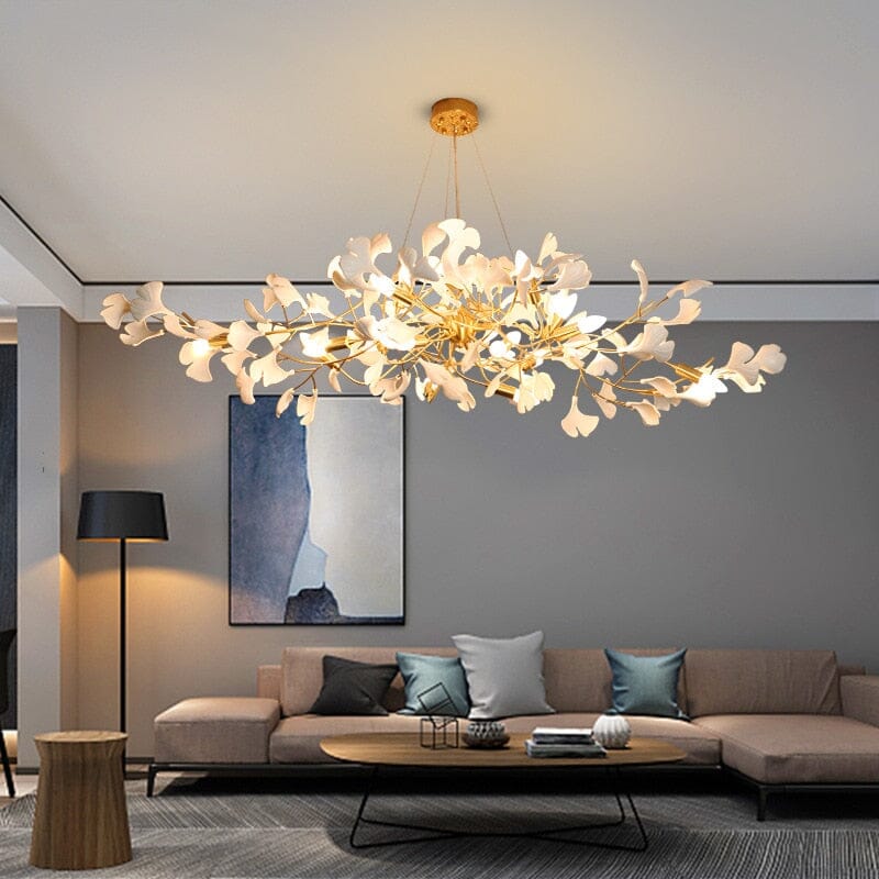 Keramický lustr Petal — stmívatelné LED svítidlo