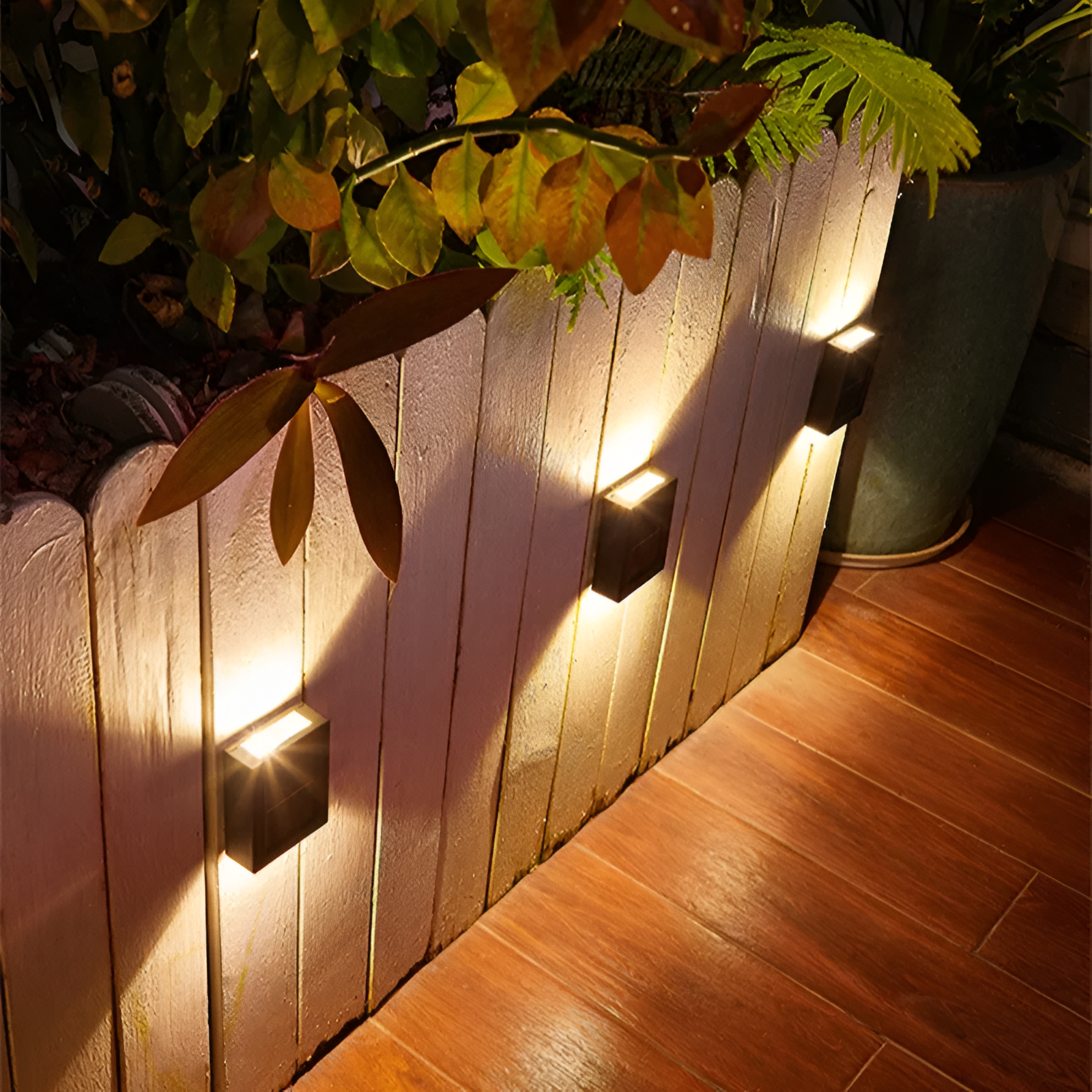 AstraLume Solar Wall Light For Outdoor Spaces IP65 Waterproof Black