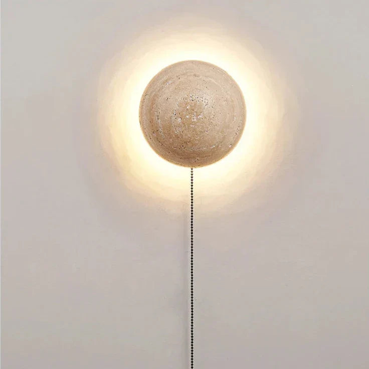 Asterra Cream Finish Wall Light — Minimalist Indoor Design