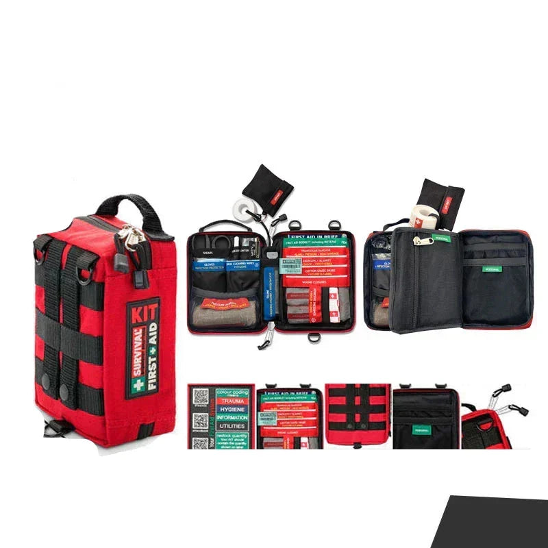 Voděodolná praktická lékárnička Medical Bag — 2, 3 nebo 4 přihrádky