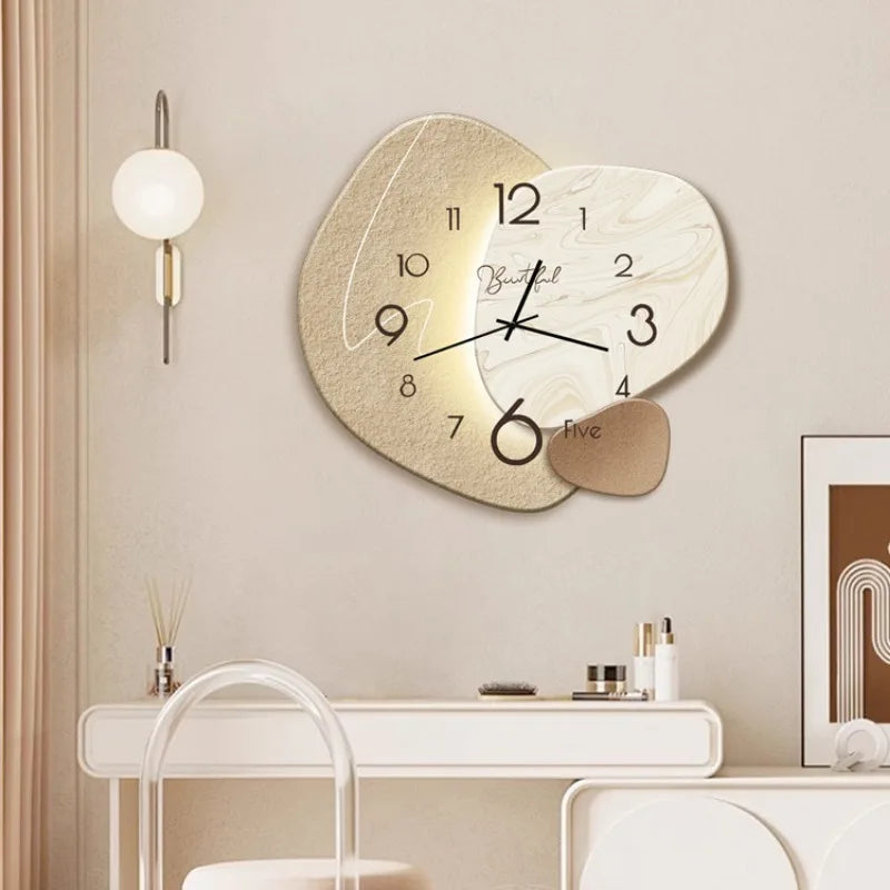 LuxuryClock Wanduhr — Stilvolle moderne Wohnraumdekoration