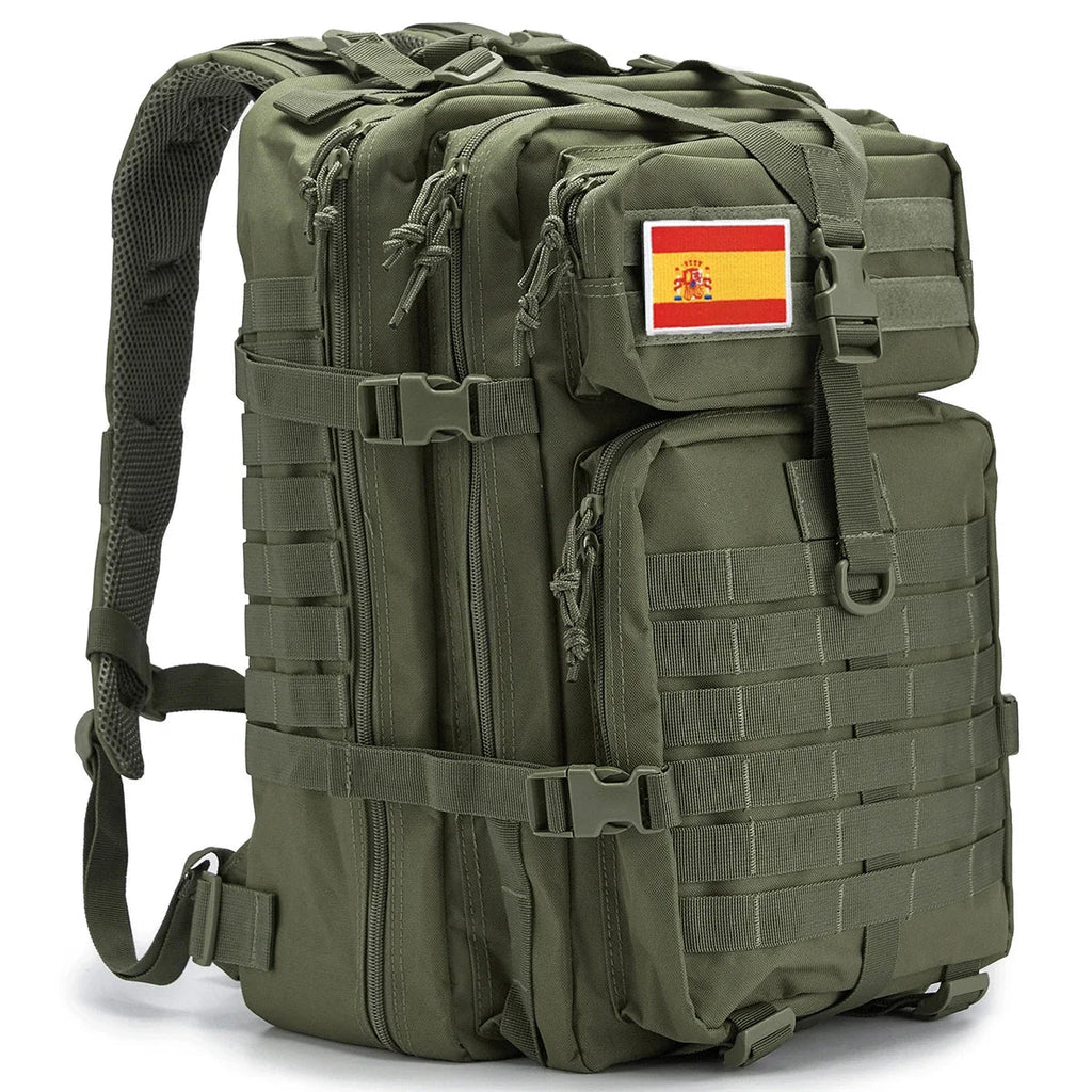 Rucsac tactic MOLLE de 45L — capacitate mare, suporturi pentru pahare