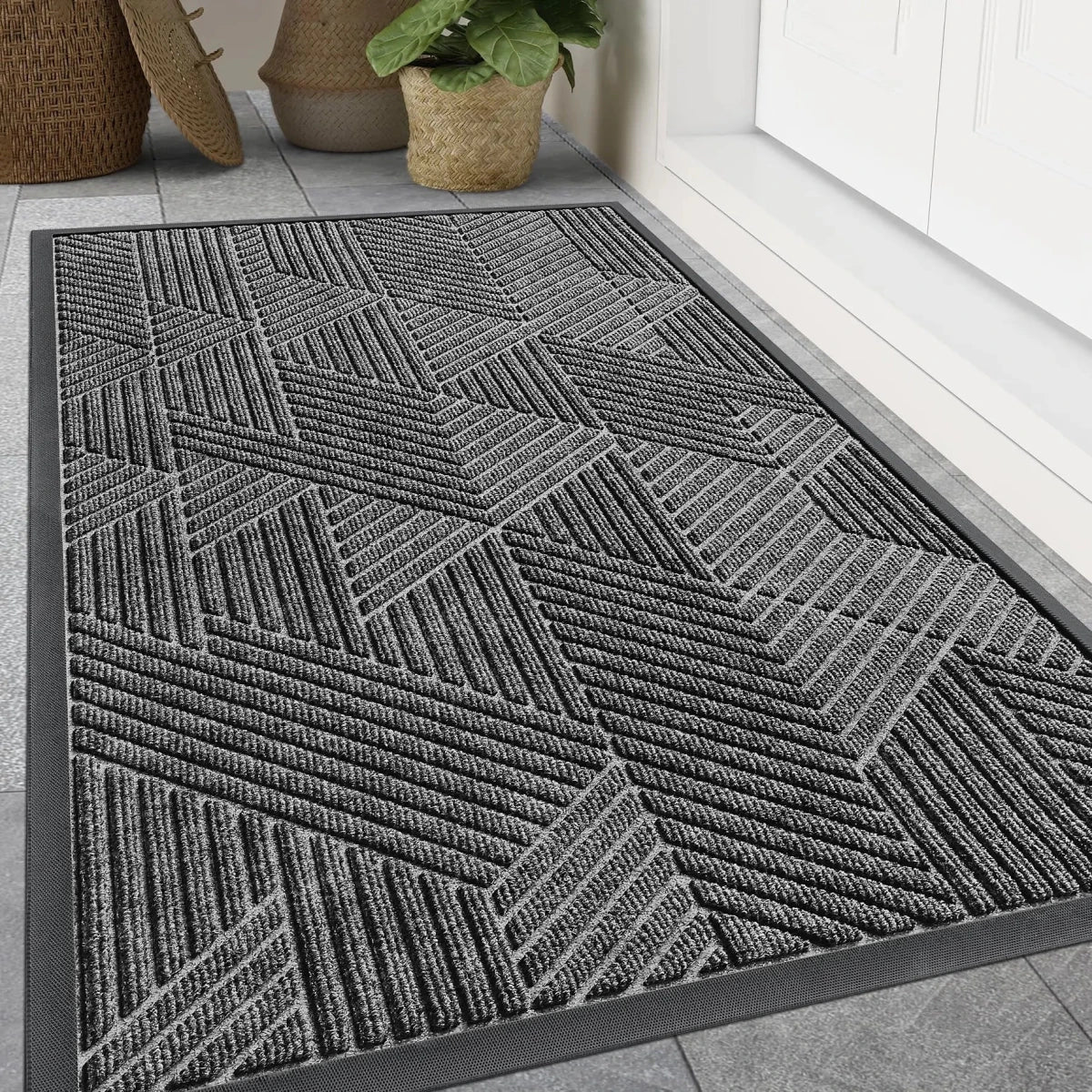 Tapete antiderrapante FLOORMATE para reter sujidade — Superfície absorvente de humidade