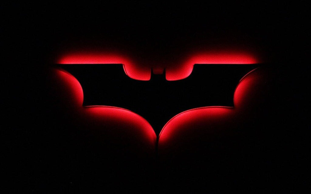 Επιτοίχιο φωτιστικό LED Batman — Ασύρματο τηλεχειριστήριο, αλλαγή χρωμάτων