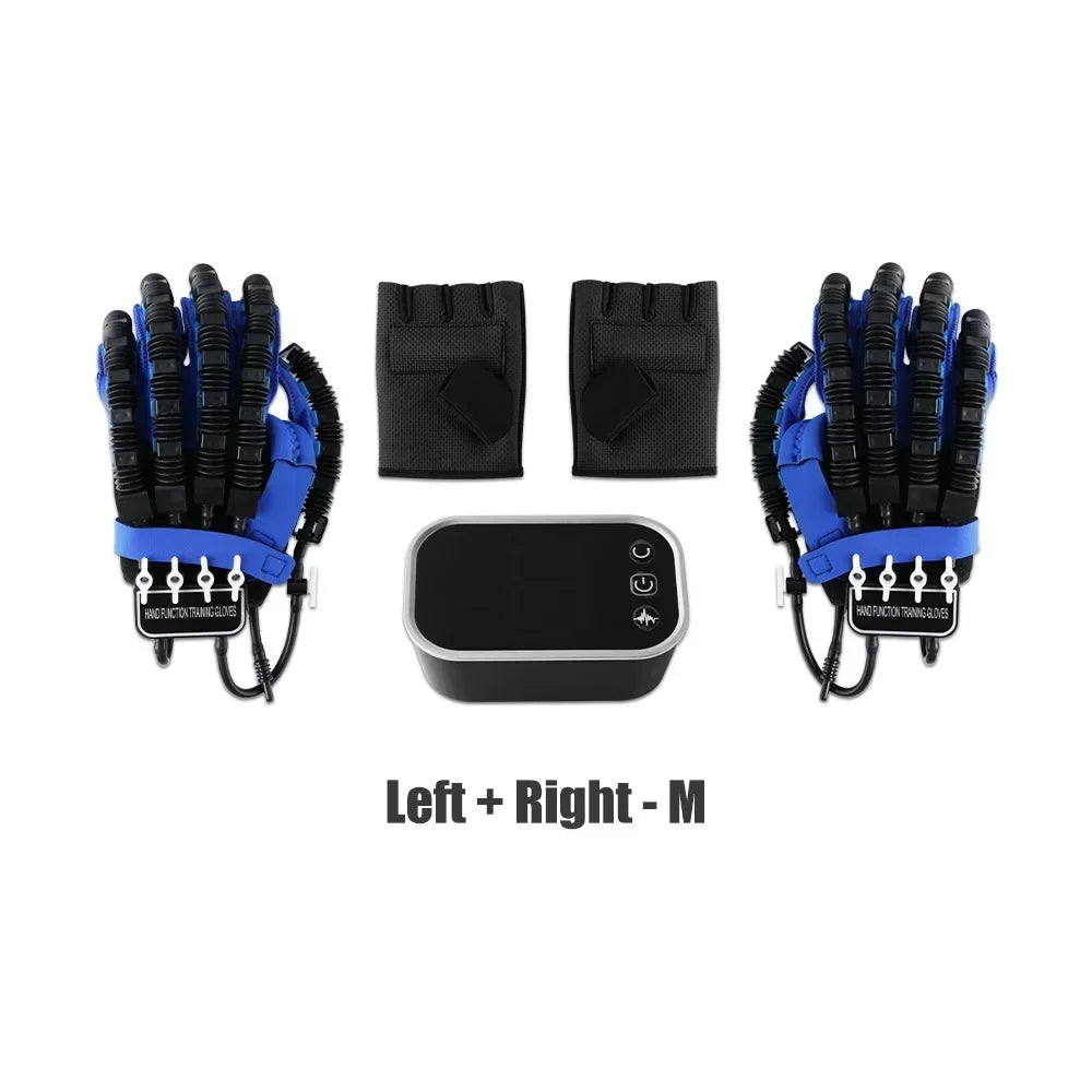 Mirror Feedback Rehabilitation Glove — Independent Finger Movement, Pneumatic Actuation System