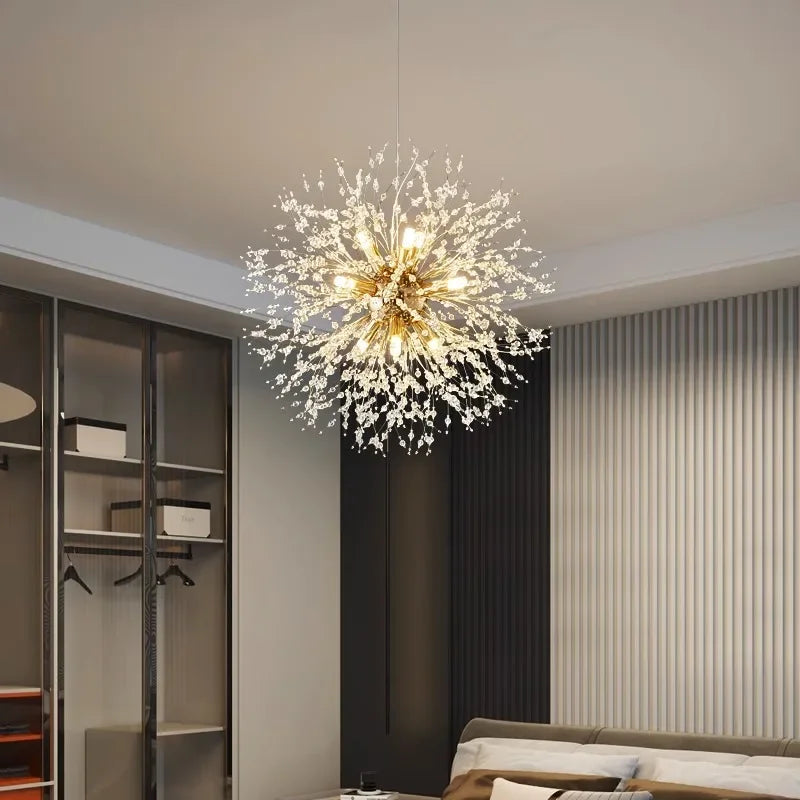 LumaNest Warm Glow LED Pendant Light For Living Room, Dining, And Bedroom