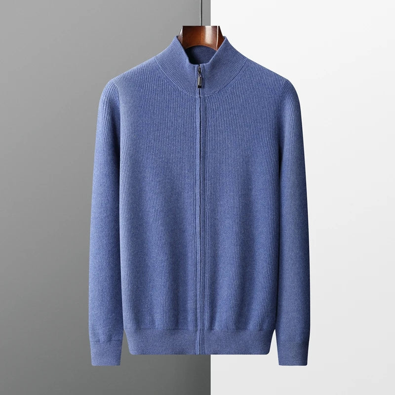 Alexander Pullover aus 100 % reiner Wolle/Kaschmir für Herbst und Winter
