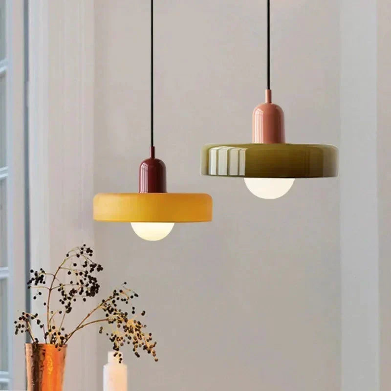 Candy Glow stor pendellampeserie – E27 LED-lys