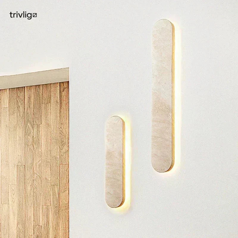 Nivara Wabi Sabi Outdoor LED Wall Light IP65 Minimalist Exterior Luminaire