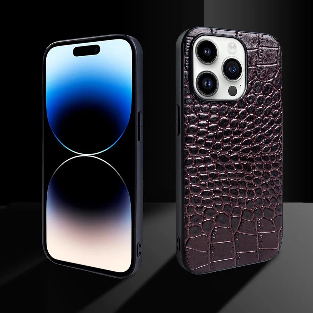 Cosmo-nahkainen iPhone-kotelo — ohut ja kestävä suoja